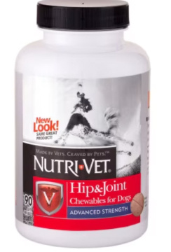3. Nutri-Vet Hip & Joint Plus Dog Chewables