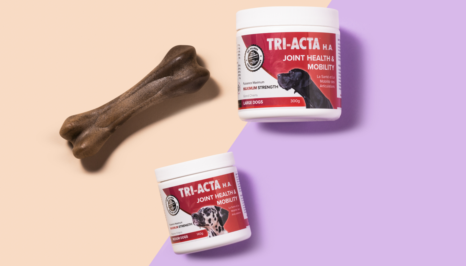 Best Glucosamine for Dogs Overall  TRI-ACTA H.A.